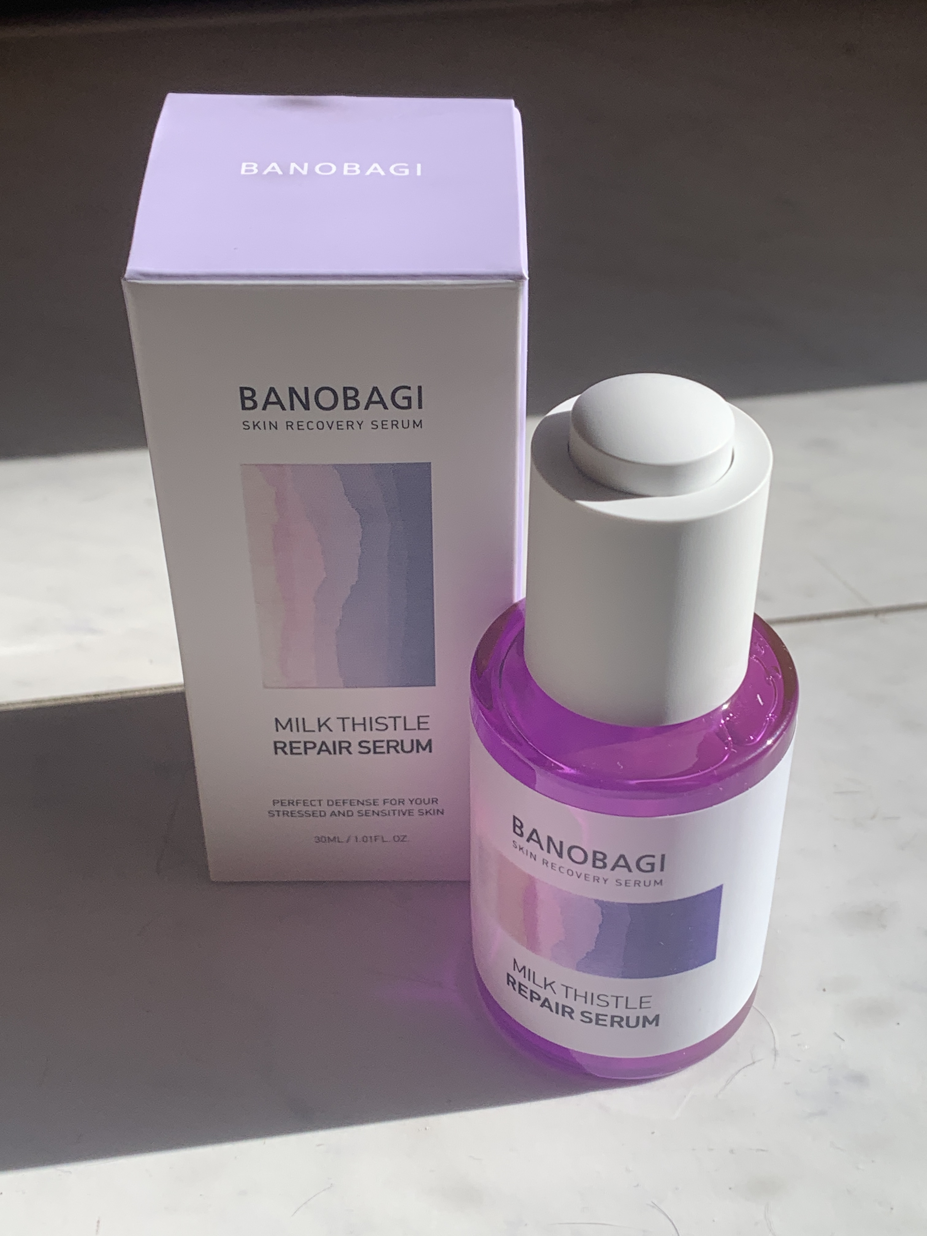 ミルクシスル リペアセラム/BANOBAGI/美容液を使ったクチコミ（1枚目）