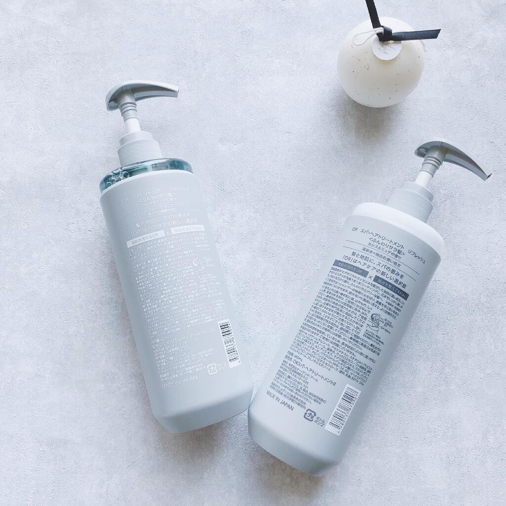 スパ・シャンプー／ヘアトリートメント リフレッシュ トリートメント 460ml/Off&Relax/市販シャンプーを使ったクチコミ（2枚目）