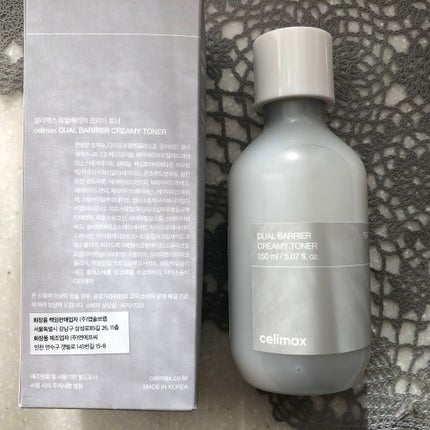 デュアルバリアクリーミートナー/celimax/化粧水を使ったクチコミ(4枚目)