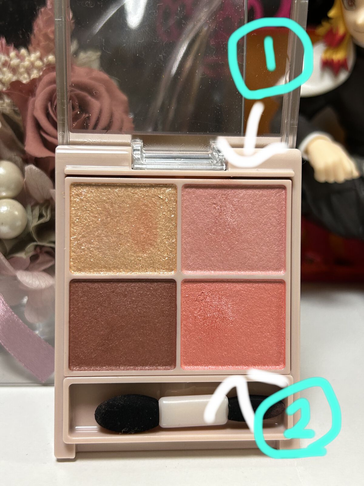 EYE OPENING LINER/UZU BY FLOWFUSHI/リキッドアイライナーを使ったクチコミ（2枚目）