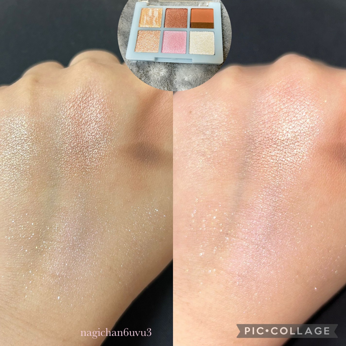 THE アイパレR/b idol/アイシャドウパレットを使ったクチコミ(2枚目)