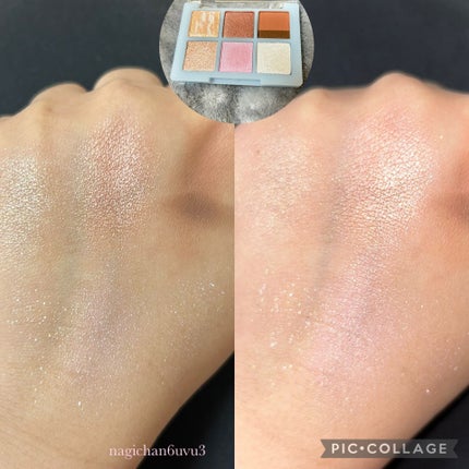 THE アイパレR 103 ハッピーエディション【新】/b idol/アイシャドウパレットを使ったクチコミ(2枚目)