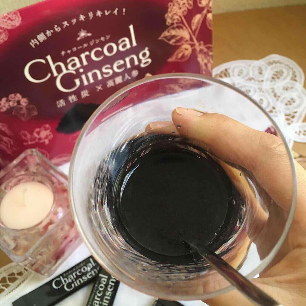 Rie_beauty on LIPS 「\カラダの中からゴッソリクレンズ!/チャコールジンセン...」(4枚目)