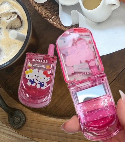 リップ&チークセルフォン/AMUSE/口紅を使ったクチコミ(1枚目)