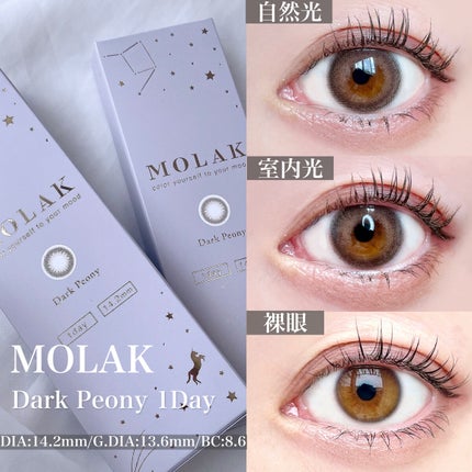 MOLAK 1day/MOLAK/ワンデー(1DAY)カラコンを使ったクチコミ(2枚目)