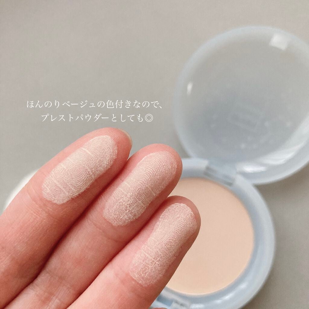 スキンケアパウダー ベビーミルクティーの香り/素肌記念日/プレストパウダーを使ったクチコミ(3枚目)