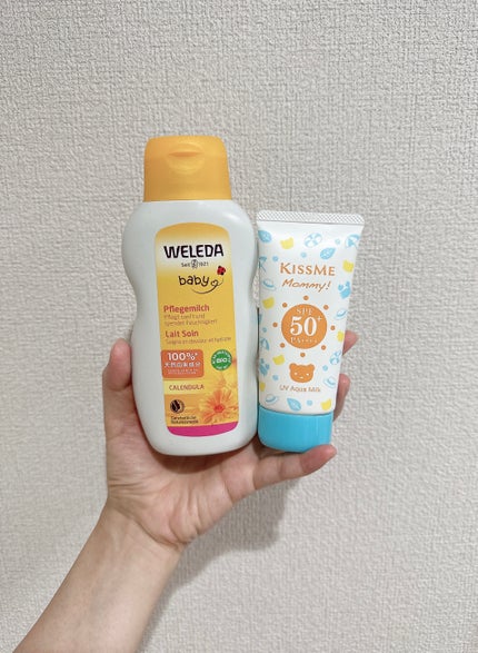 カレンドラ ベビーミルクローション/WELEDA/ボディミルクを使ったクチコミ(1枚目)