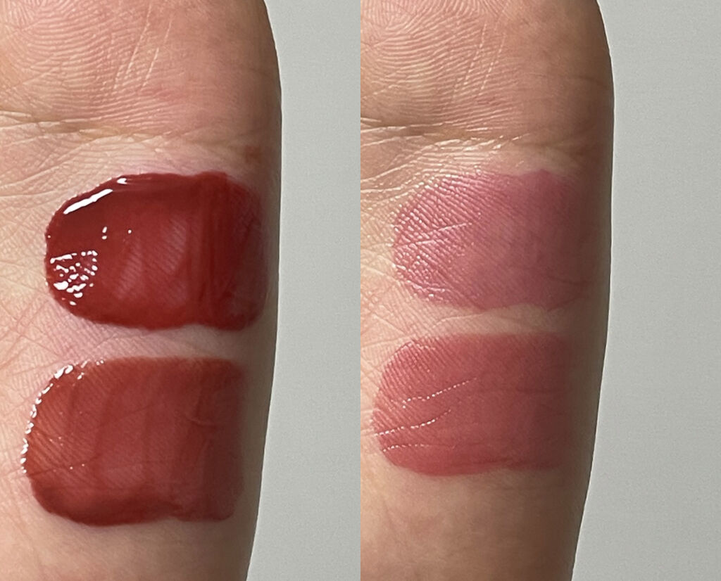 ジューシーラスティングティント/rom&nd/リップティントを使ったクチコミ（2枚目）