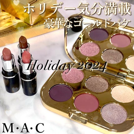 トレジャー アイシャドウ パレット ×6/M・A・C/アイシャドウパレットを使ったクチコミ(1枚目)