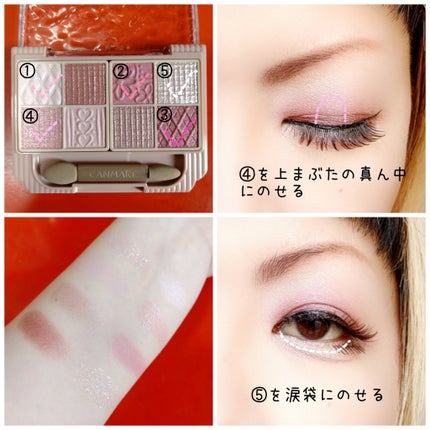 プティパレットアイズ/キャンメイク/パウダーアイシャドウを使ったクチコミ(3枚目)