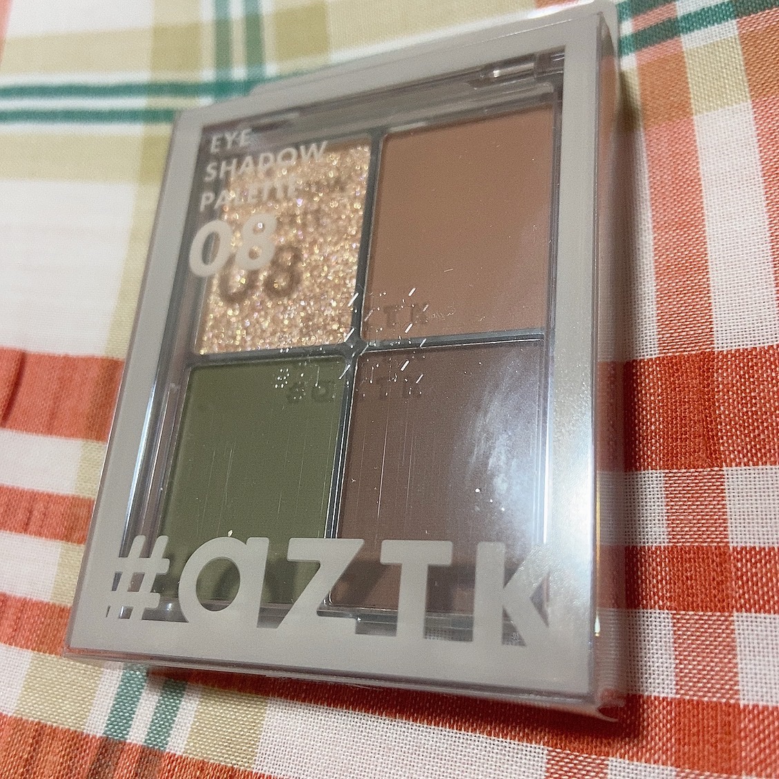 4色アイシャドウパレット 08 エメピスターシュ/aZTK/アイシャドウパレットを使ったクチコミ（1枚目）