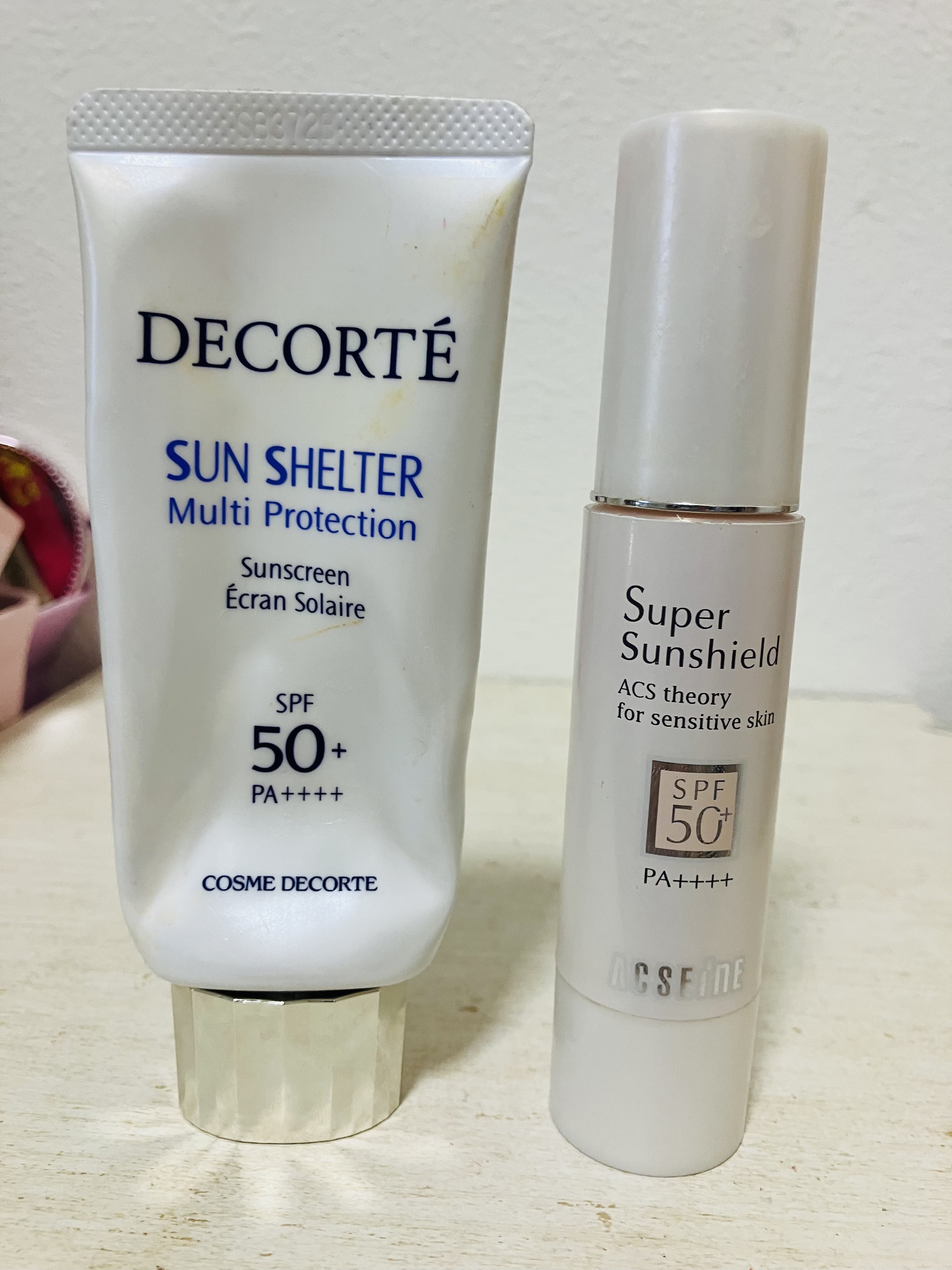 サンシェルター マルチ プロテクション エクストリーム コンフォート 60g/DECORTÉ/日焼け止めジェルを使ったクチコミ（1枚目）