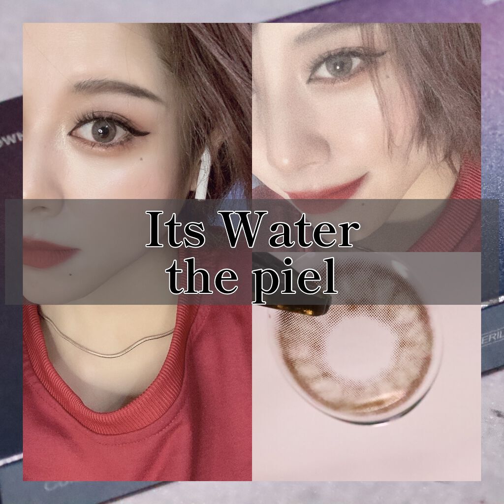 It's Water/THEPIEL/カラーコンタクトレンズを使ったクチコミ（3枚目）