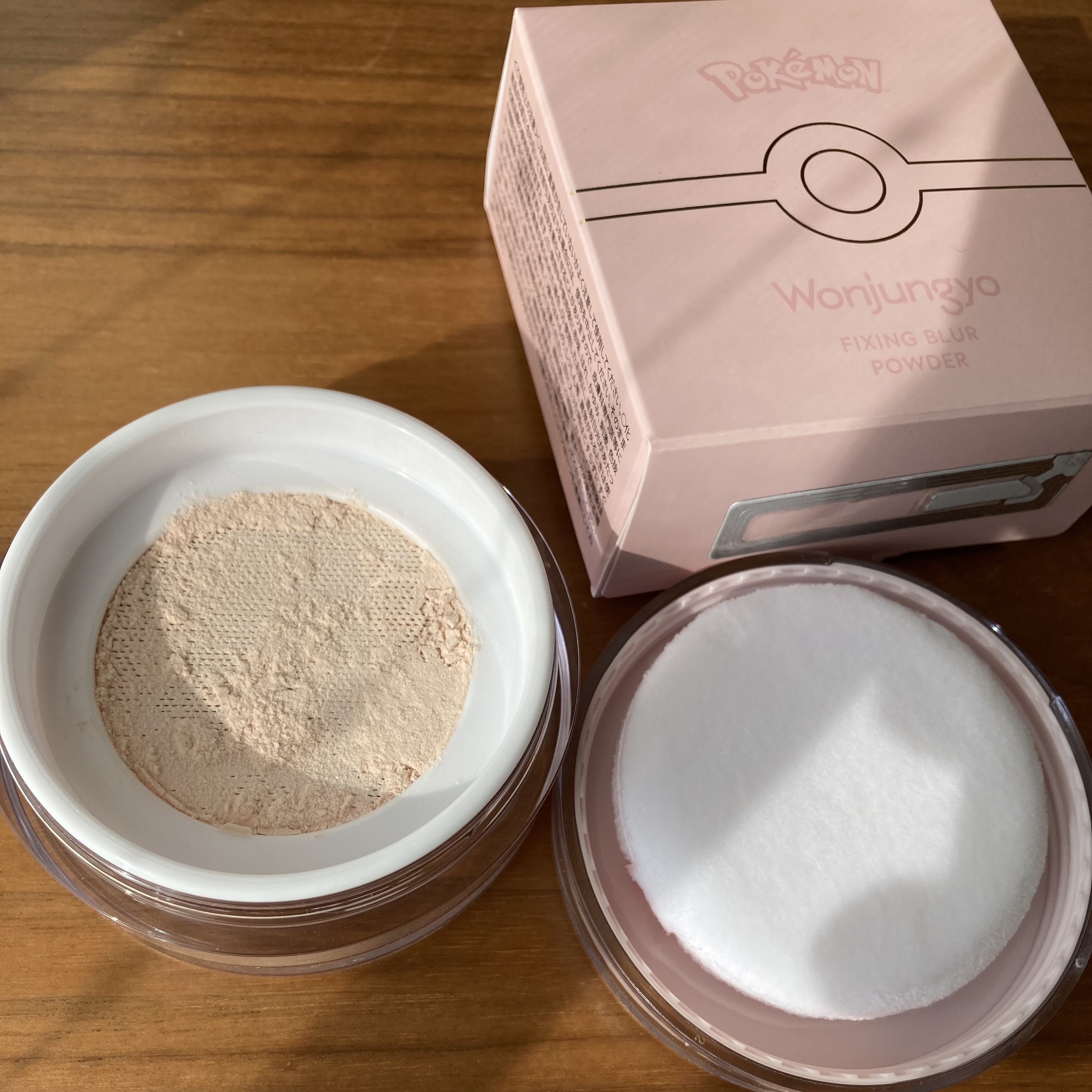 ウォンジョンヨ フィクシングブラーパウダー N/Wonjungyo/ルースパウダーを使ったクチコミ（3枚目）
