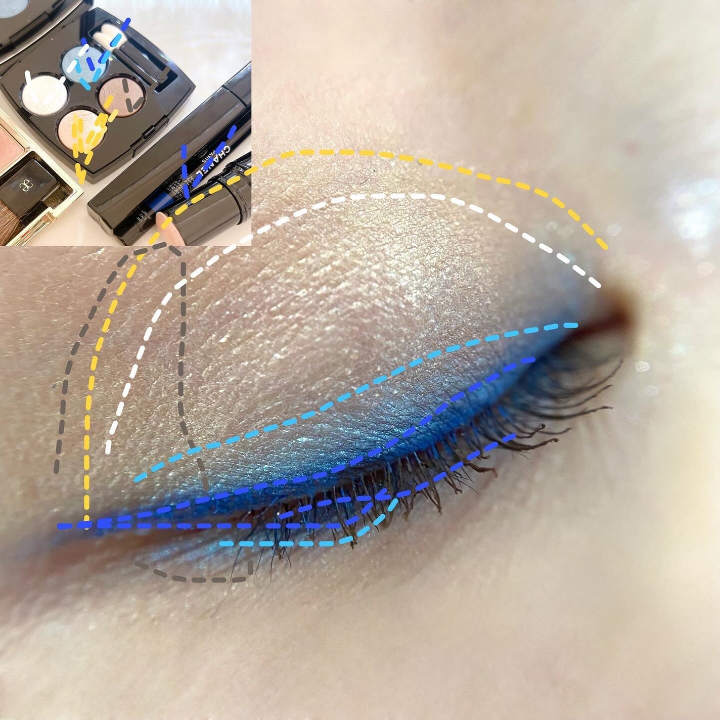 レ キャトル オンブル/CHANEL/アイシャドウパレットを使ったクチコミ(6枚目)