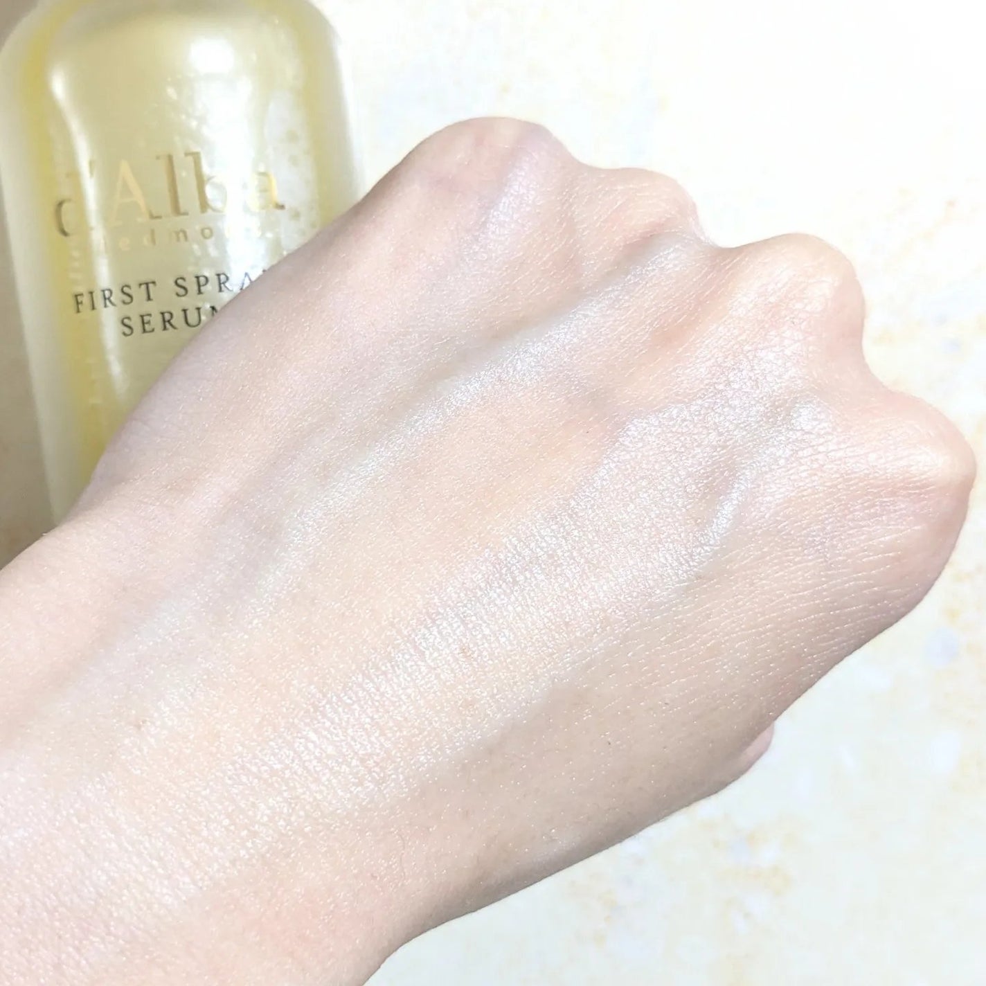 ダルバ ホワイトトリュフファーストスプレーセラム/ダルバ/ミスト状化粧水を使ったクチコミ(4枚目)