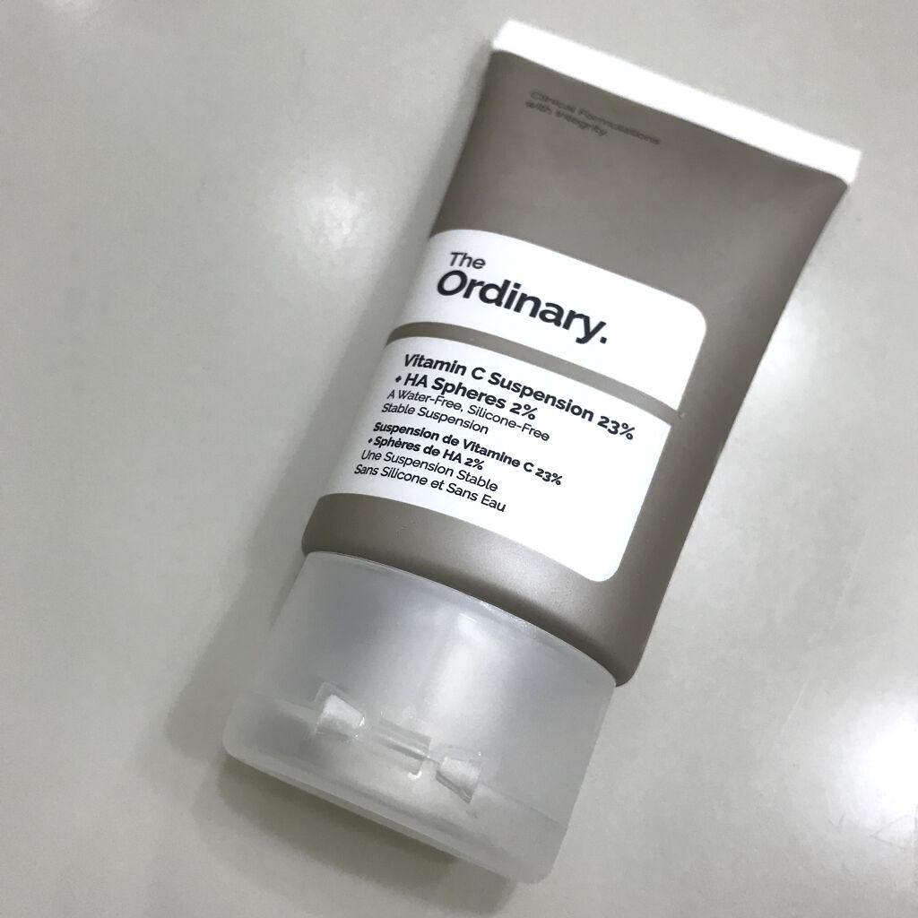 Cサスペンション23+HAスフィア2フェイスクリーム/The Ordinary/美容液を使ったクチコミ（1枚目）