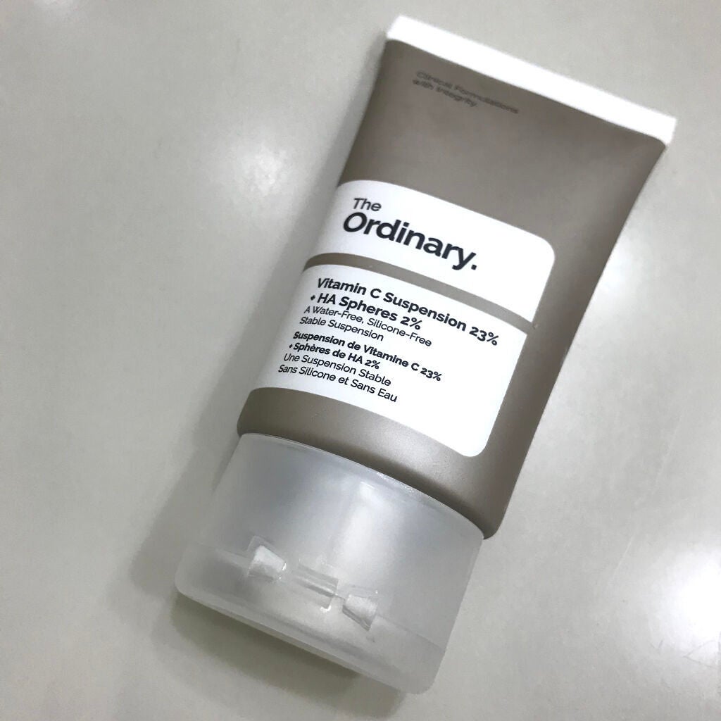Cサスペンション23+HAスフィア2フェイスクリーム/The Ordinary/美容液を使ったクチコミ(1枚目)