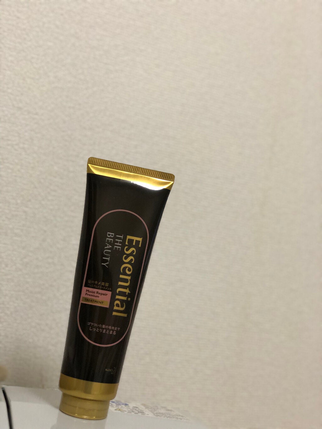 THE BEAUTY 髪のキメ美容プレミアムトリートメント<モイストリペアプレミアム>/エッセンシャル/洗い流すヘアトリートメントを使ったクチコミ(1枚目)