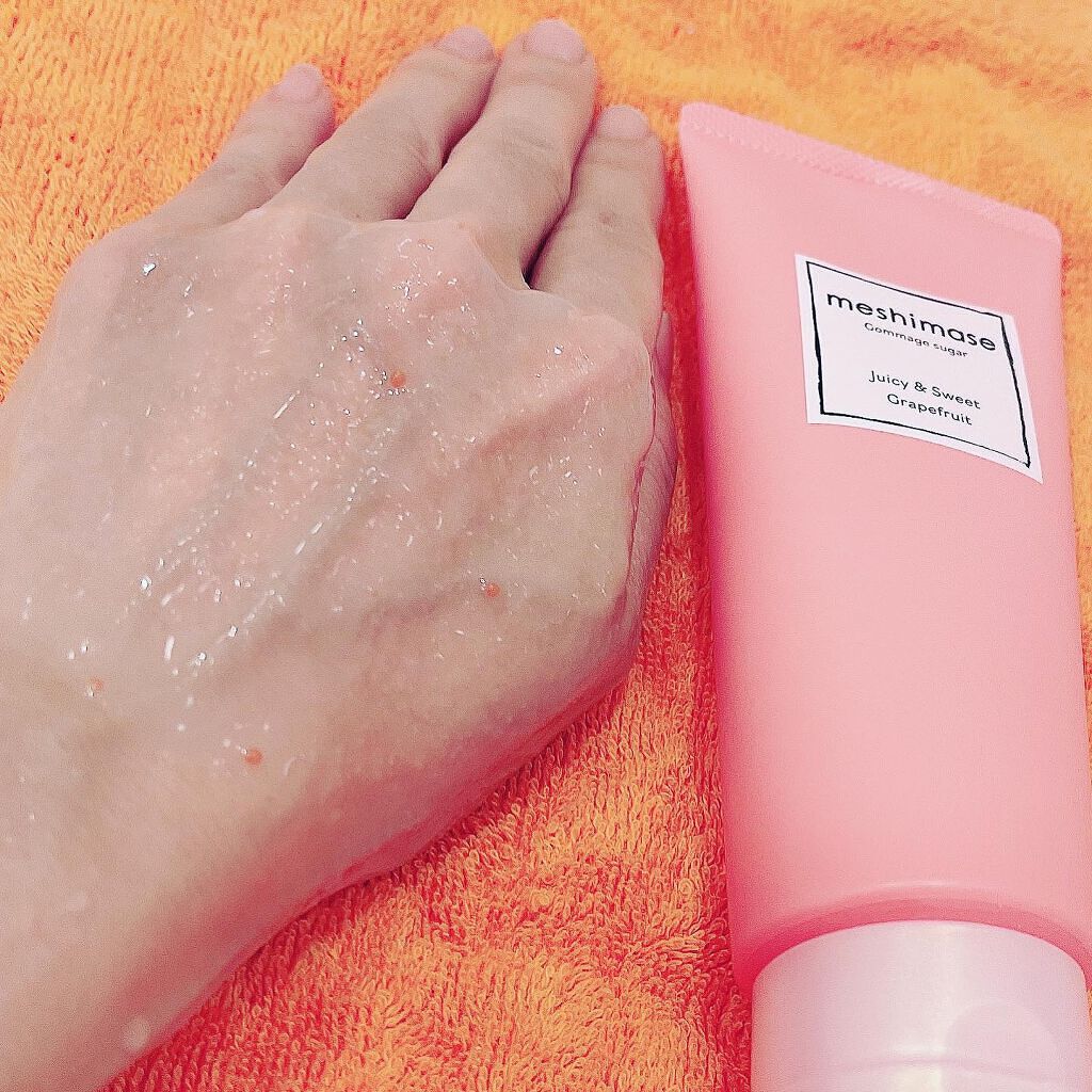 ゴマージュシュガー/meshimase/ボディスクラブを使ったクチコミ（3枚目）