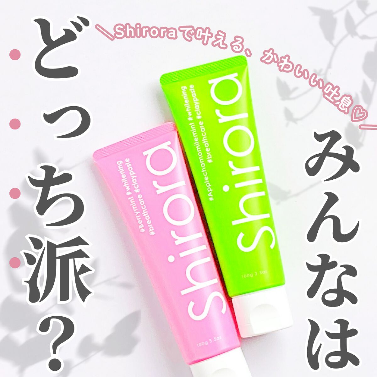 シローラクレイホワイトニング/Shirora/歯磨き粉を使ったクチコミ（1枚目）