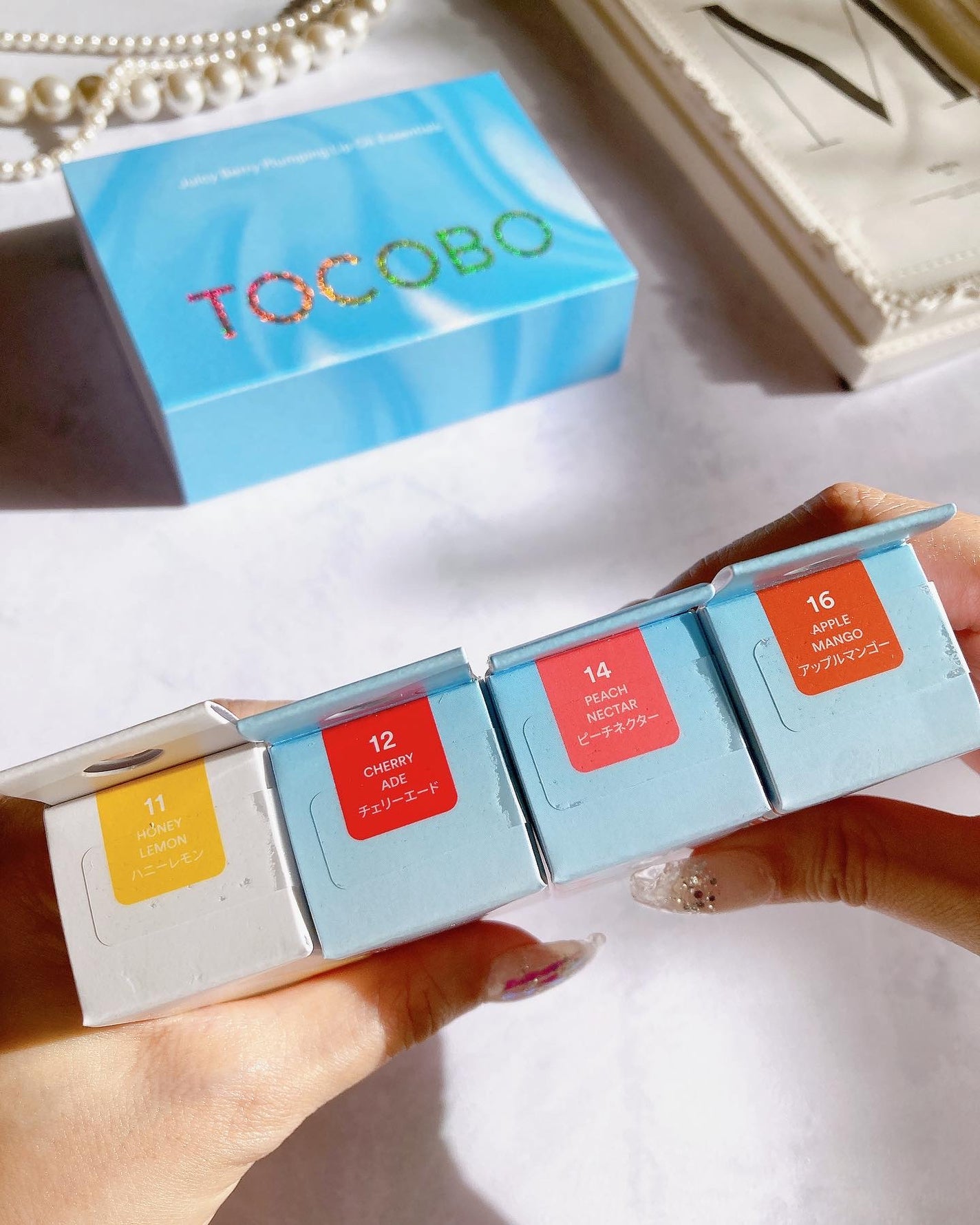 ジューシーベリープランピングリップオイル/TOCOBO/リップグロスを使ったクチコミ(7枚目)