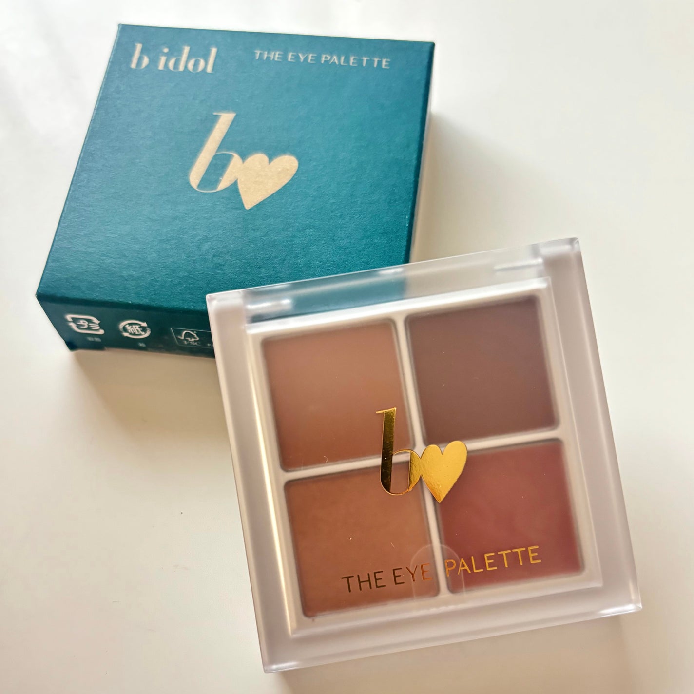 THE アイパレR/b idol/アイシャドウパレットを使ったクチコミ(1枚目)