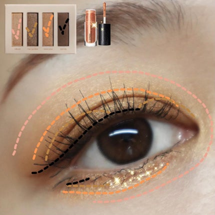 ダズルシャドウ リキッド/M・A・C/リキッドアイシャドウを使ったクチコミ(5枚目)