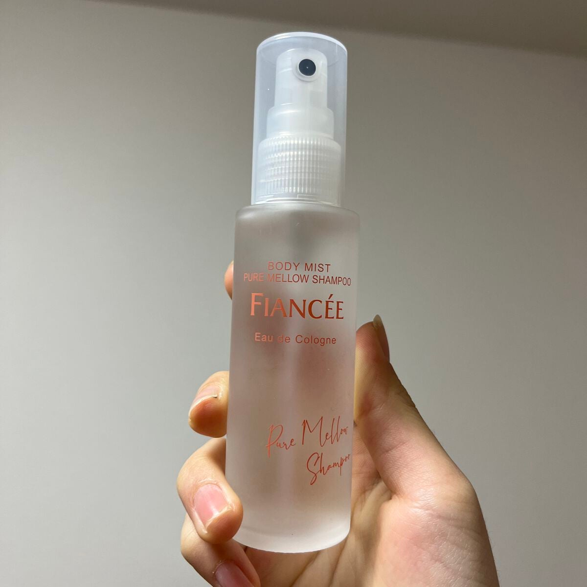 ボディミスト ピュアシャンプーの香り【パッケージリニューアル】/フィアンセ/香水(レディース)を使ったクチコミ(2枚目)