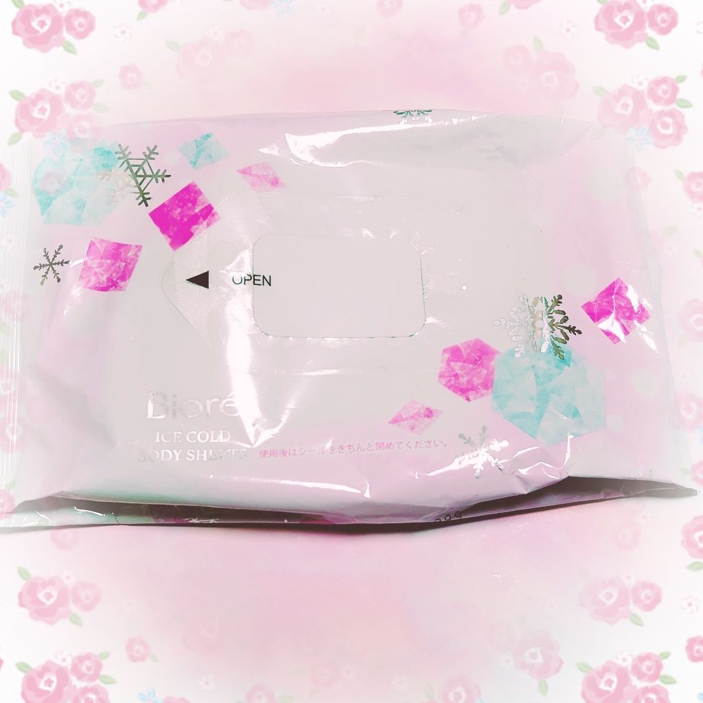 冷シート リフレッシュフローラルの香り/ビオレ/ボディシートを使ったクチコミ(1枚目)