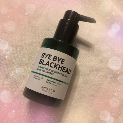 バイバイブラックヘッド グリーンティートックスバブルクレンザー/SOME BY MI/スクラブ・ゴマージュを使ったクチコミ(1枚目)