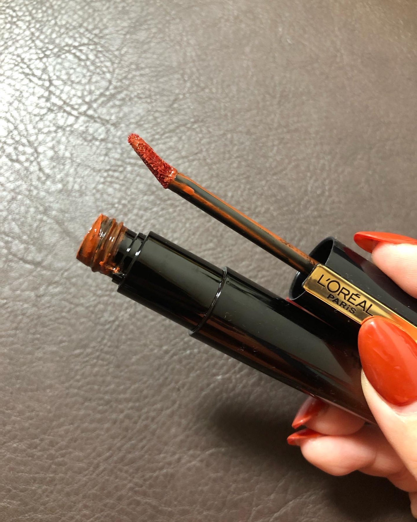 ブリリアントシグネチャー/ロレアル パリ/口紅を使ったクチコミ(2枚目)