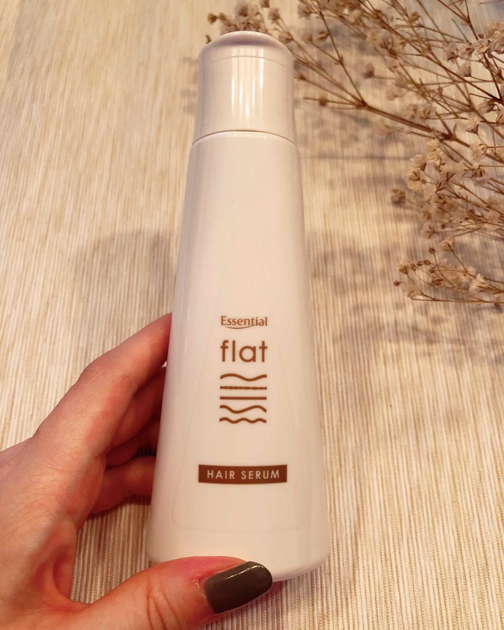くせ・うねりときほぐしセラム/エッセンシャル flat/ヘアオイルを使ったクチコミ(1枚目)
