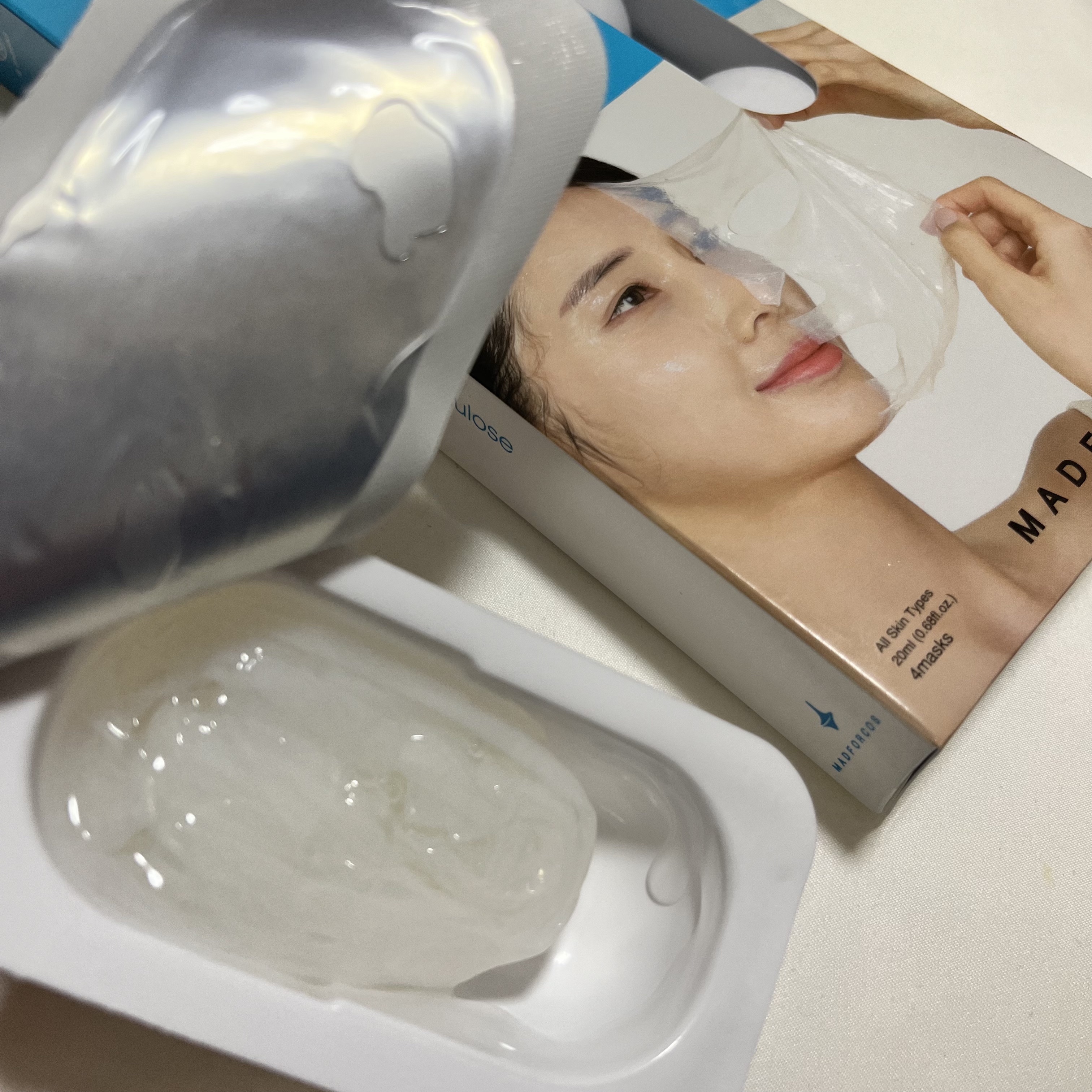 インデップス™モイスチャーバイオセルロースマスク/MADFORCOS/シートマスク・パックを使ったクチコミ（2枚目）