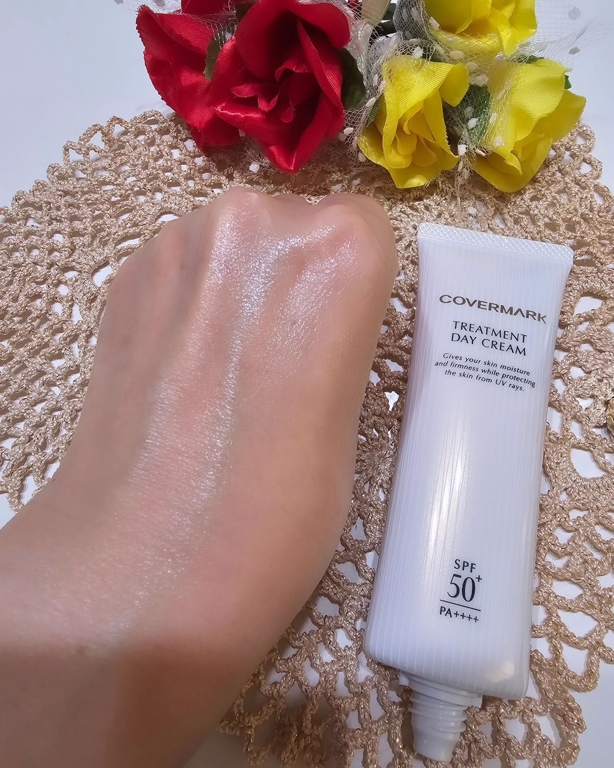 hayarenalove on LIPS 「#PR#カバーマーク#トリートメントデイクリーム #新作スキン..」(3枚目)