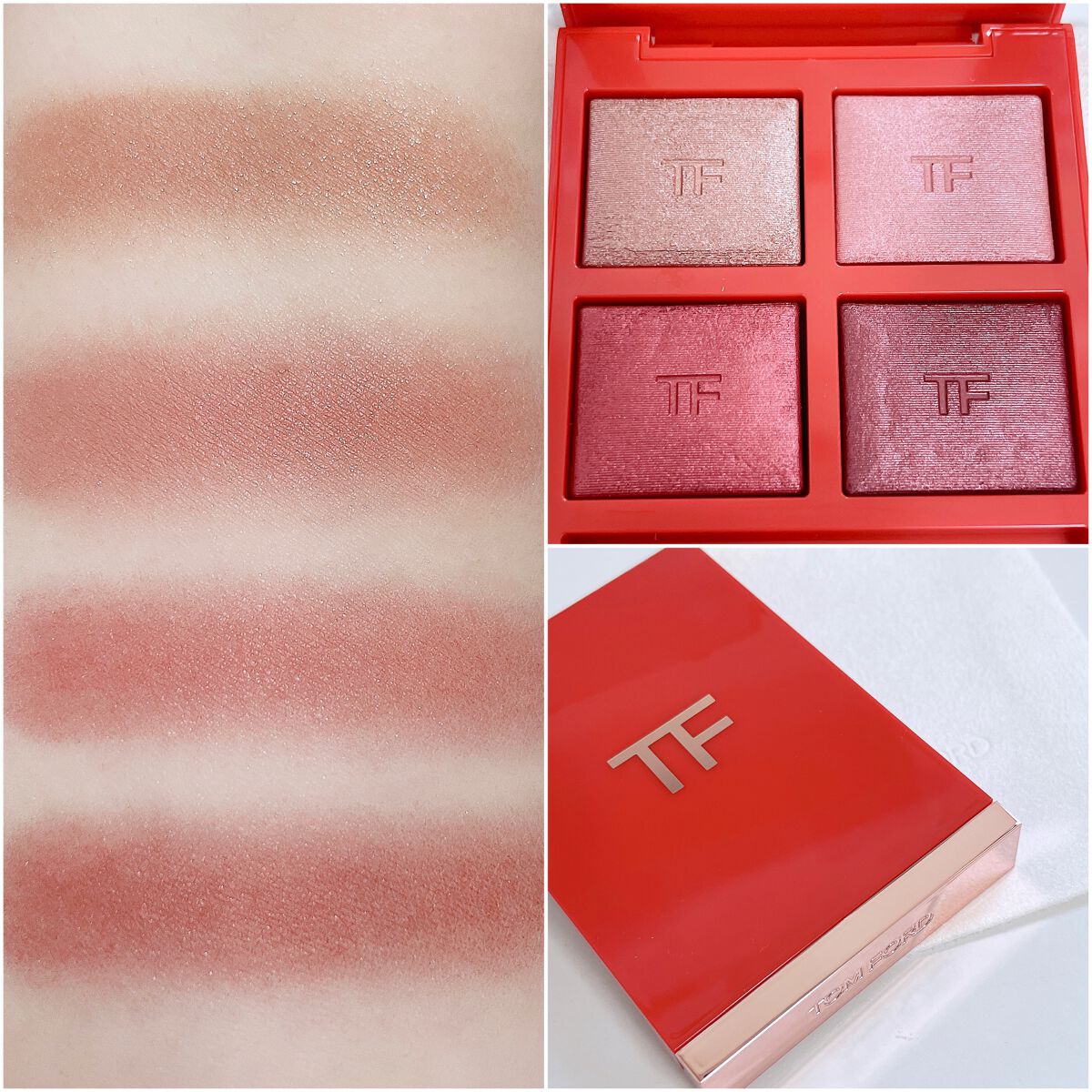 アイ カラー クォード/TOM FORD BEAUTY/アイシャドウパレットを使ったクチコミ(2枚目)