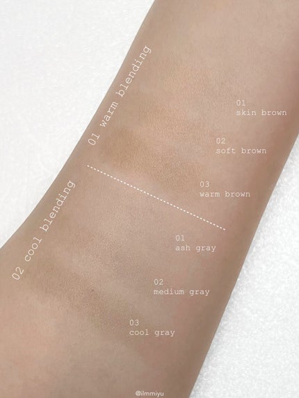 Vカットブレンディングシェーディング/dasique/シェーディングを使ったクチコミ(6枚目)