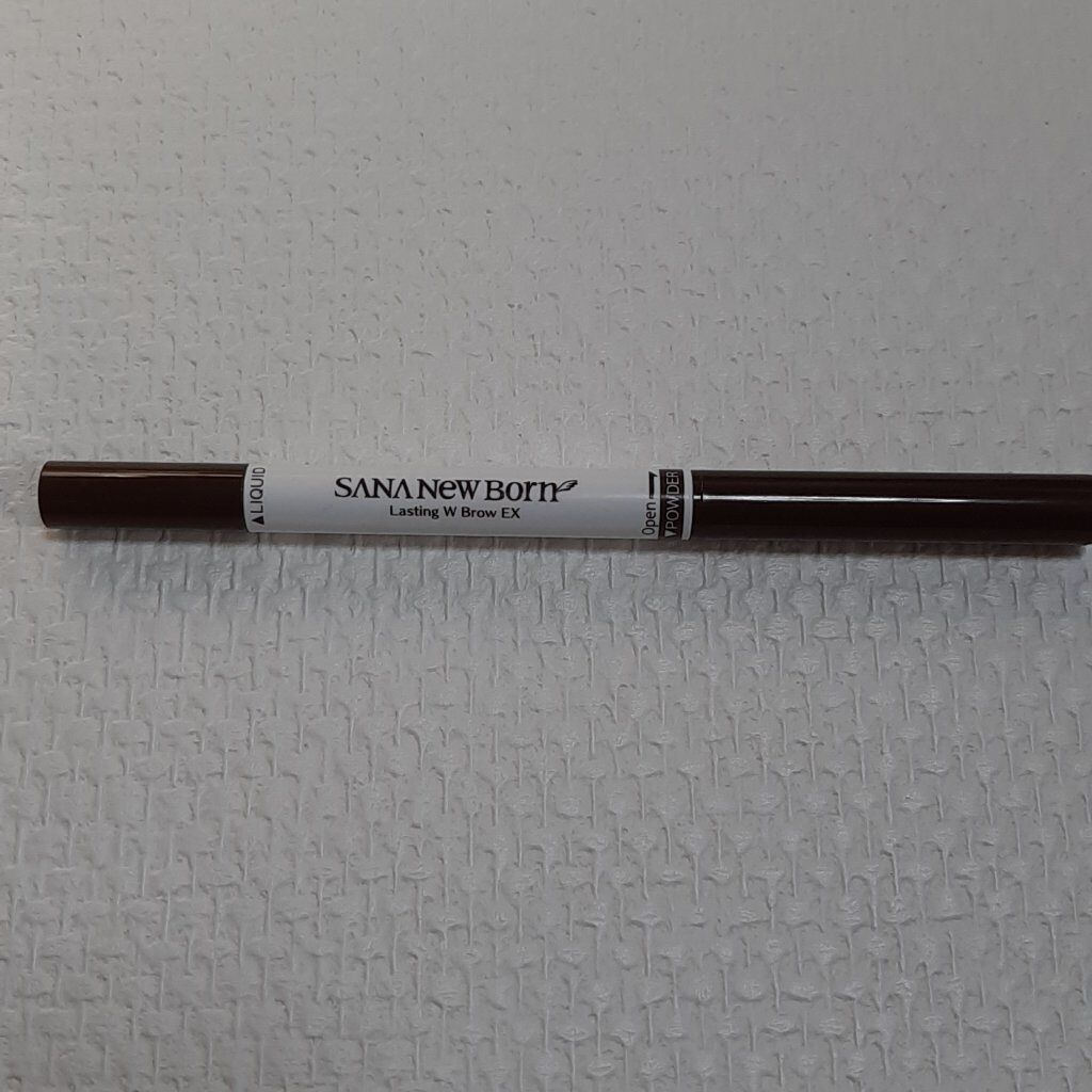 ラスティングWブロウEX N 03 ロイヤルブラウン/サナ ニューボーン/リキッドアイブロウを使ったクチコミ（1枚目）