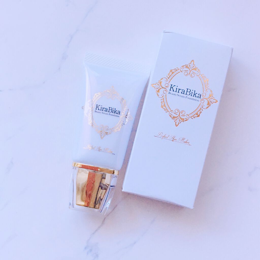 きらびか　ビューティーセラムファンデーション/KiraBika/リキッドファンデーションを使ったクチコミ（1枚目）