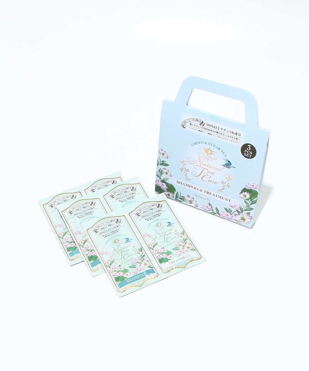 ナチュラルティーシャンプー&トリートメント グリーン