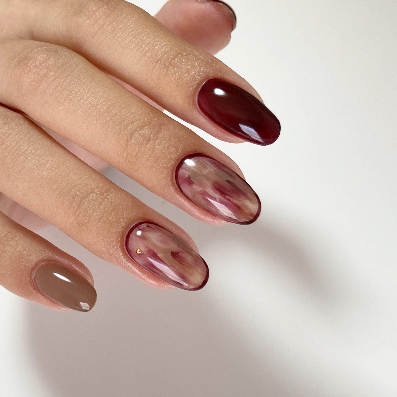 5ミクロン Wカラー マグネット/ネイル工房/ネイル用品を使ったクチコミ（2枚目）