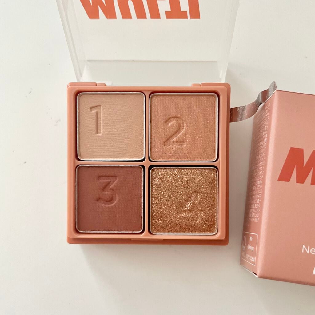 マルチキューブ/i’m meme/アイシャドウパレットを使ったクチコミ(3枚目)