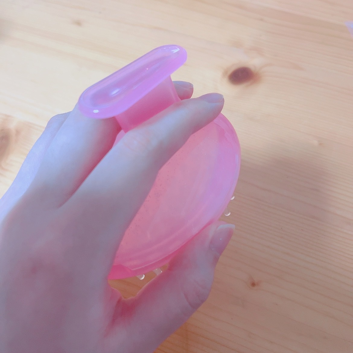 スキャルプ シャンプーブラシ/ミツキ/スカルプブラシを使ったクチコミ（2枚目）