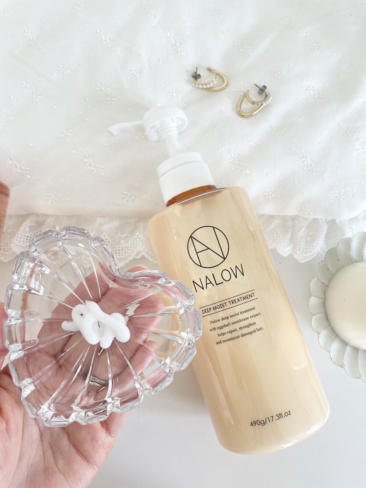 ディープモイスト シャンプー／トリートメント/NALOW/市販シャンプーを使ったクチコミ（2枚目）