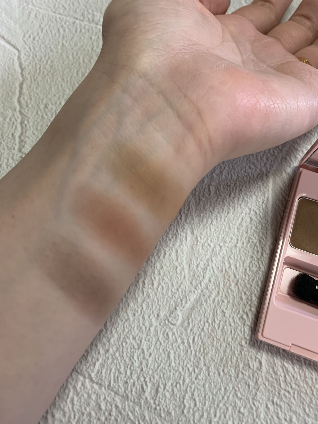  フーミー アイブロウパウダー/WHOMEE/パウダーアイブロウを使ったクチコミ（3枚目）