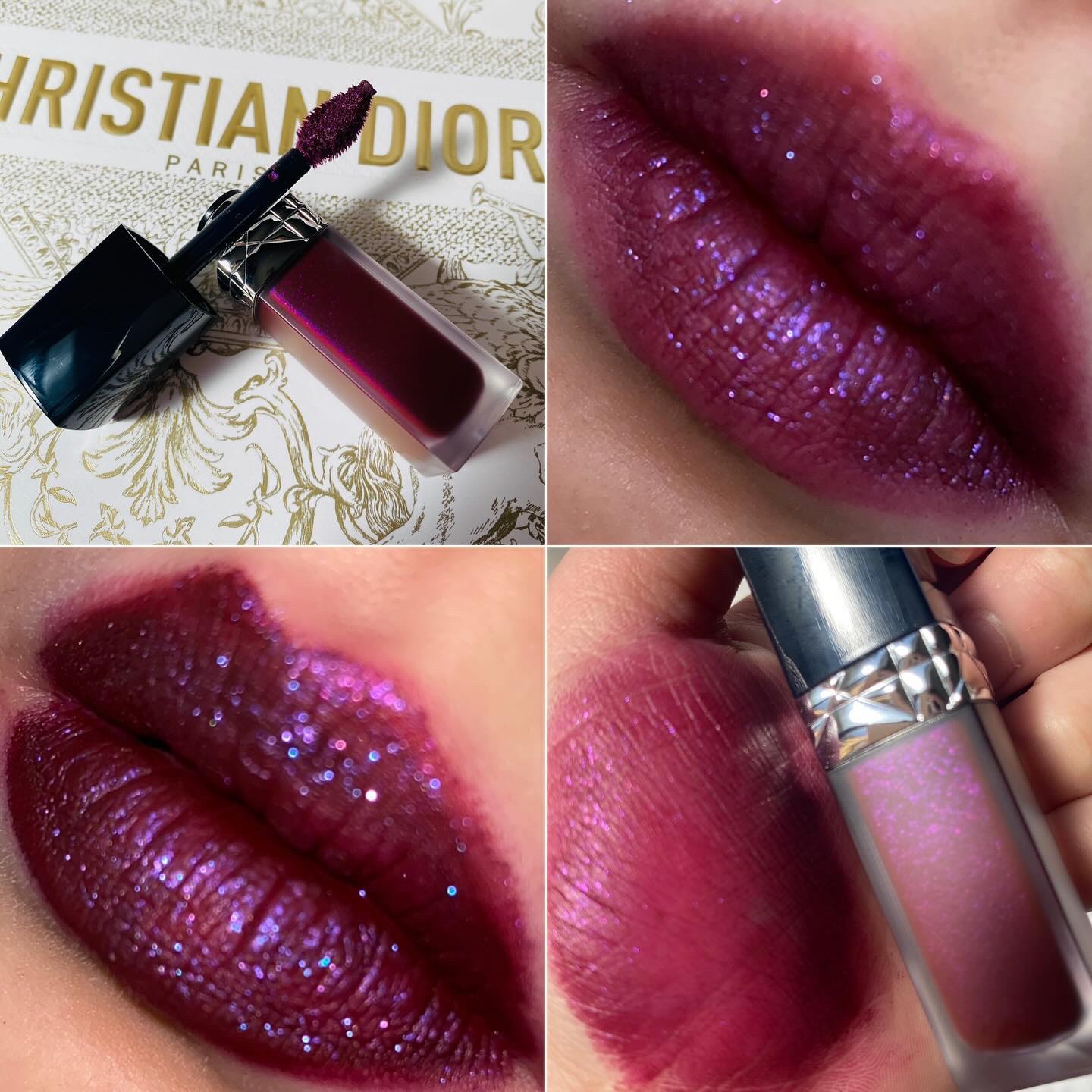 ルージュディオールフォーエヴァーリキッドシークイン/Dior/口紅を使ったクチコミ（3枚目）