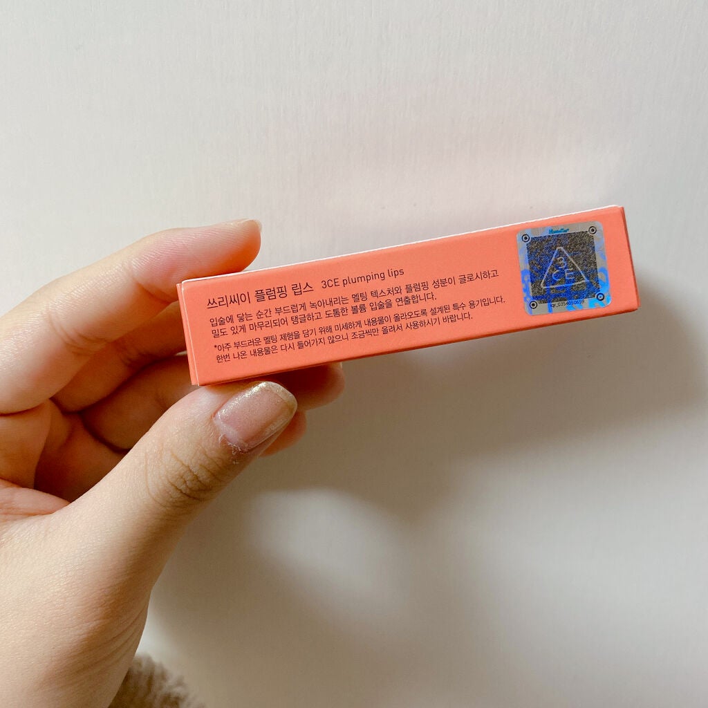 3CE PLUMPING LIPS/3CE/リップグロスを使ったクチコミ(5枚目)