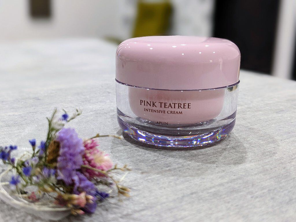 ピンクティーツリークリーム/APLIN/フェイスクリームを使ったクチコミ（2枚目）