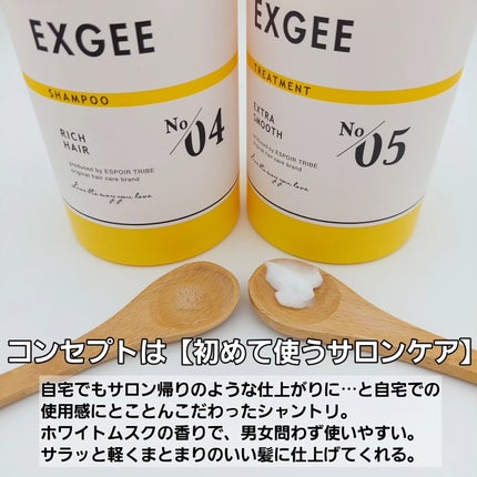 エグジー シャンプー/トリートメント/EXGEE/市販シャンプーを使ったクチコミ(2枚目)