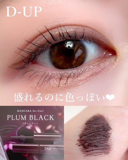 パーフェクトエクステンション マスカラ for カール/D-UP/マスカラを使ったクチコミ(1枚目)